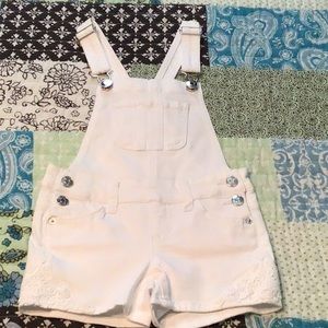 Girls Justice Bib Overall Shorts